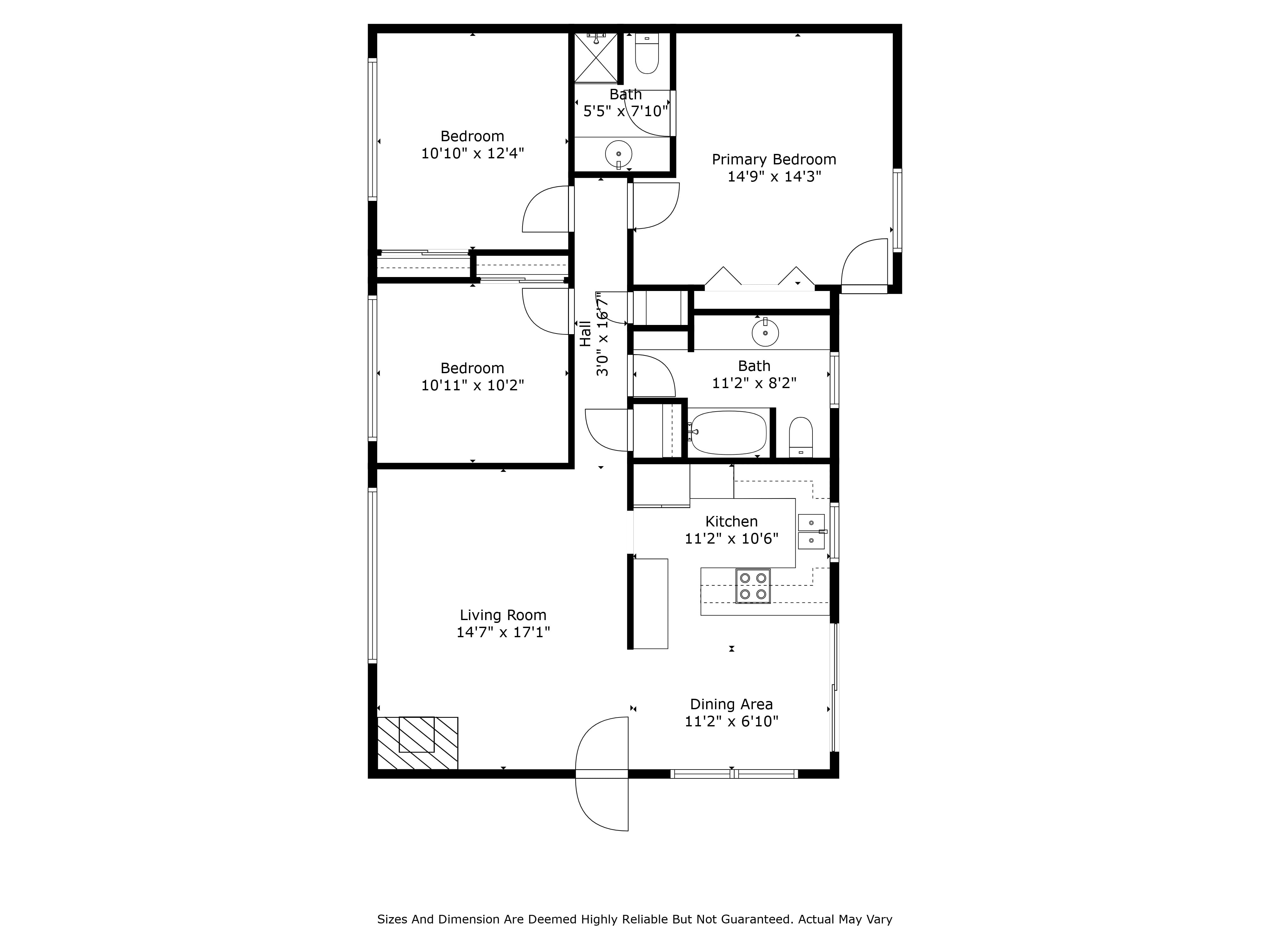 14616 Osage Unit A Floor Plan